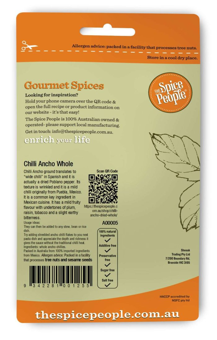 White sachet mockup against white background