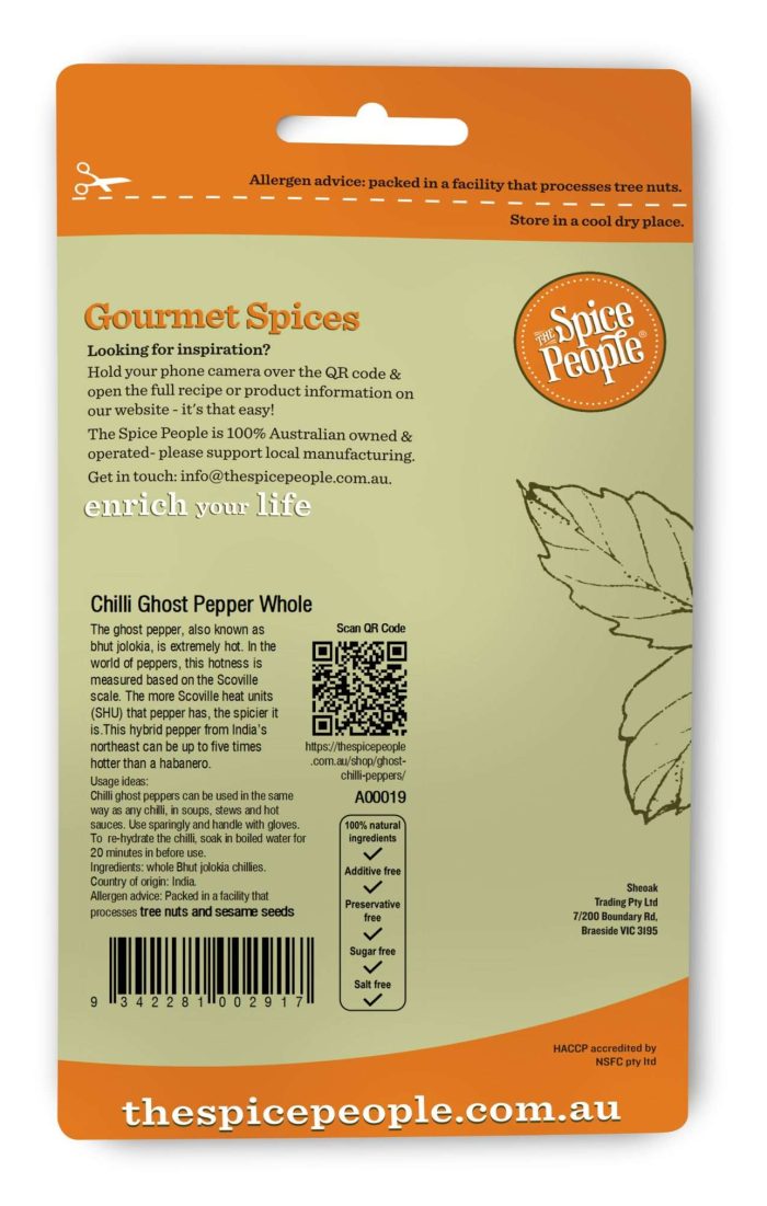 White sachet mockup against white background