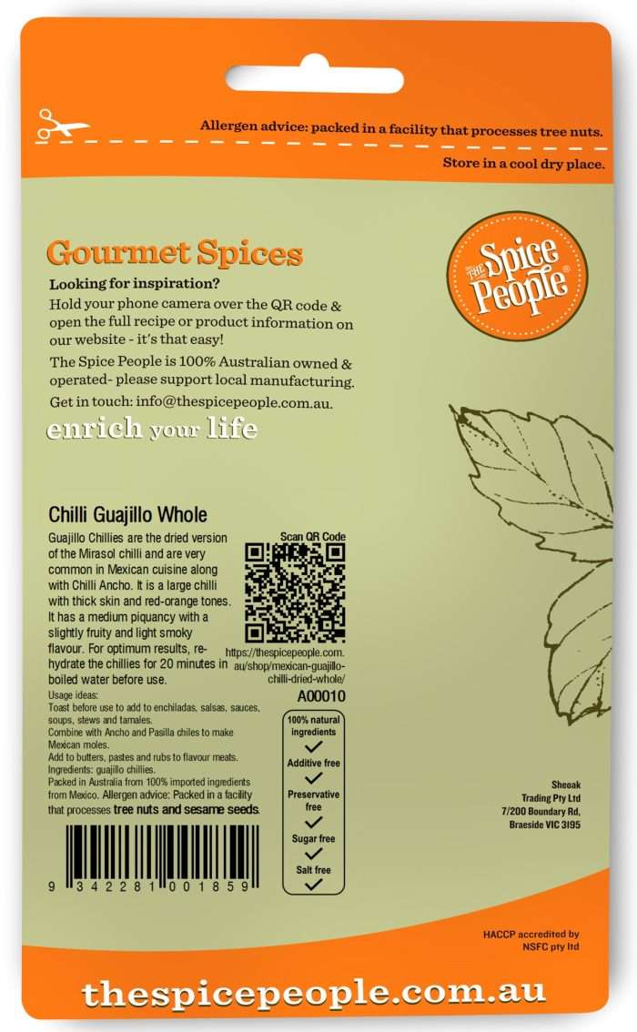 White sachet mockup against white background