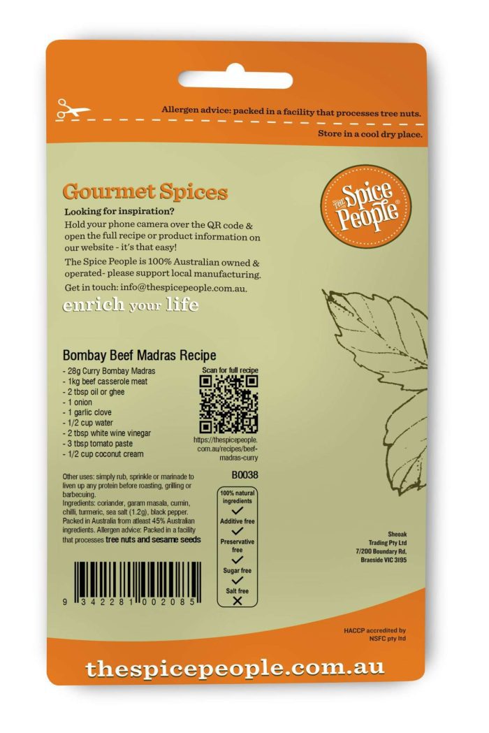 White sachet mockup against white background